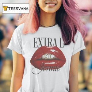 Jennie Extral Xl Lips T Shirt