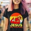 Jesus Has Your Back Vintage Graphic T Shirt