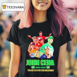 John Cena Thnak You The Memories T Shirt