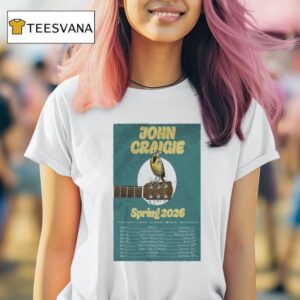 John Craigie Tour Spring T Shirt