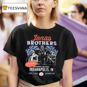 Jonas Brothers Dec Indianapolis In Little Rock Ar T Shirt