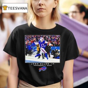 Josh Allen Buffalo Bills Nfl Photo T Shirt