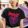 Judas Priest Shield Fork T Shirt