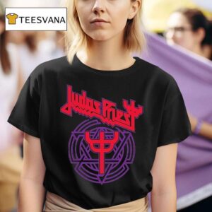 Judas Priest Shield Fork T Shirt