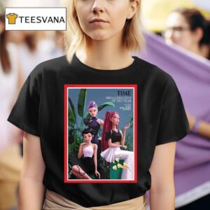Kpop Demon Hunter On The Cover Of Time Breakthrough Of The Year Issue December T Shirt