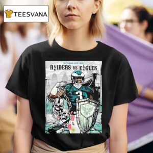 Las Vegas Raiders Vs Philadelphia Eagles Philly Nfl Match On December At Lincoln Financial T Shirt