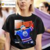 Leon Draisaitl Points Edmonton Oilers Hockey T Shirt