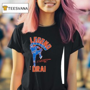 Leon Draisaitl Edmonton Oilers The Legend Of Drai Points T Shirt