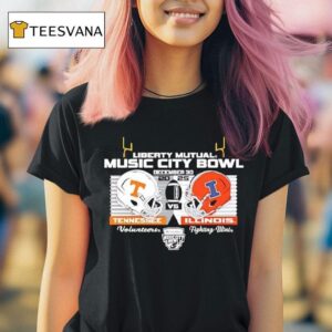Liberty Mutual Tennessee Vs Illinois Football Music City Bowl T Shirt