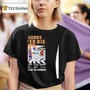 Lionel Taylor Darrent Williams Floyd Little Demaryius Thomas Legends Never Die T Shirt