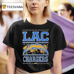 Los Angeles Chargers Nfl Holiday Ugly Christmas T Shirt