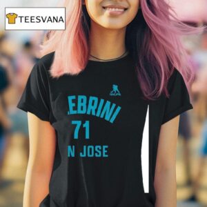 Macklin Celebrini San Jose Sharks Ice Hockey Nhlpa T Shirt