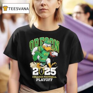 Mascot College Football Playoff Oregon Ducks T Shirt