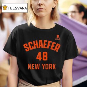 Matthew Schaefer Long Island Name Number T Shirt