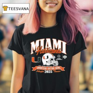 Miami Hurricanes College Football Playoff Goodyear Cotton Bowl T Shirt
