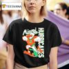Miami Hurricanes Mascot Running T Shirt