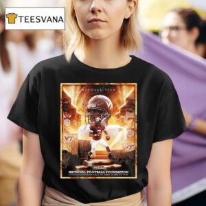 Michael Vick Being Inducted Into The College Football Hall Of Fame T Shirt