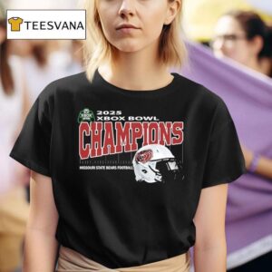 Missouri State Bears Football Are Xbox Bowl Champions Helmet At Ford Center In Frisco Texas On December Th T Shirt