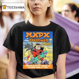 Mxpx Goldfinger Mission Ballroom Apr In Denver Co T Shirt