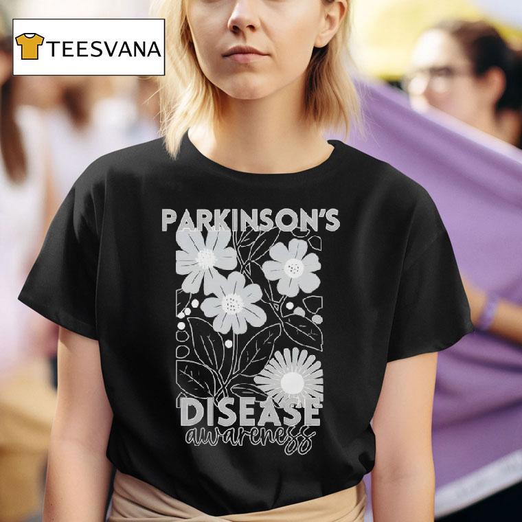 My God Is Stronger Than Parkinson S Disease Awareness Flower T Shirt