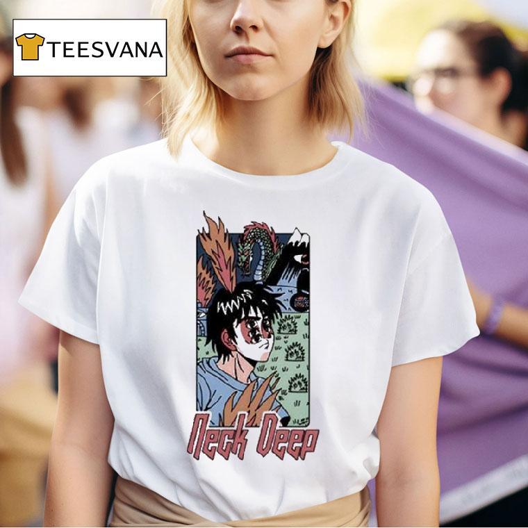 Neck Deep Neck Deep Life S Not Out To Get You Manga T Shirt