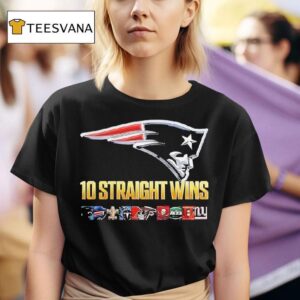 New England Patriots Straight Wins Graphic T Shirt