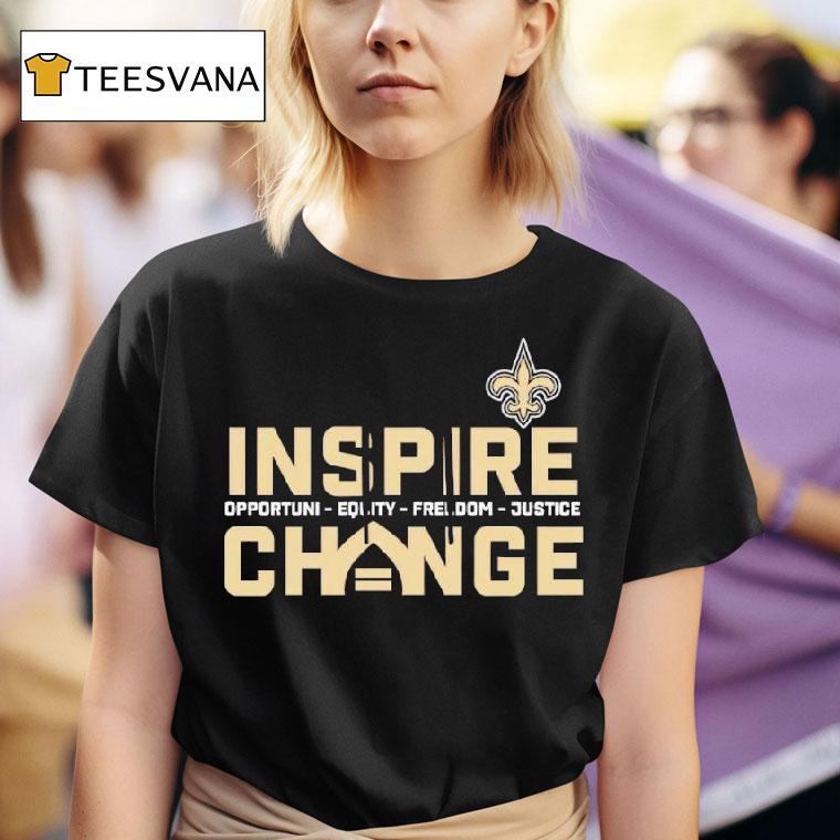 New Orleans Saints Inspire Change T Shirt