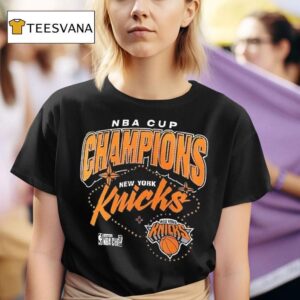 New York Knicks Nba Cup Champions T Shirt
