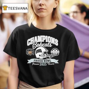 Ohio Bobcats Football Champions Frisco Bowl T Shirt