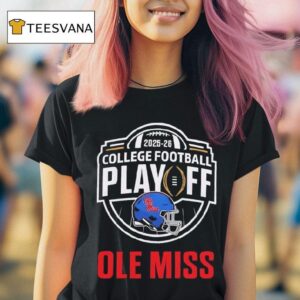 Ole Miss College Football Playoff Logo T Shirt