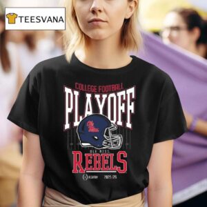 Ole Miss Rebels College Football Playoff Helmet T Shirt