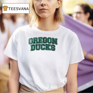 Oregon Ducks I Was Born With My Heart On My Sleeve A Fire In My Soul T Shirt