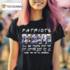 P A T R I O T S I Ll Be There For You New England Patriots Signatures Players Graphic T Shirt