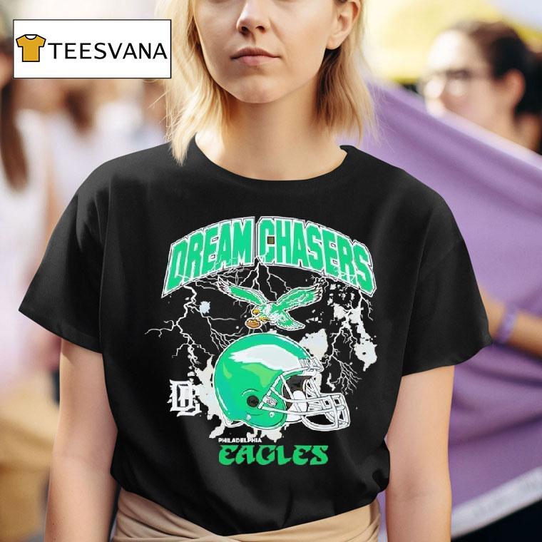 Philadelphia Eagles Dream Chasers Lightning T Shirt