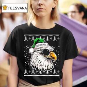 Philadelphia Eagles Football Mascot Ugly Christmas T Shirt