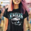 Philadelphia Eagles Gradient Helme T Shirt