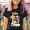Pittsburgh Slers In My Veins Jesus In My Heart Features A Football Player Logos Cross T Shirt