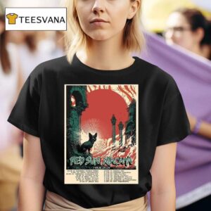 Red Sun Atacama Tour Europe Schedule Dates T Shirt