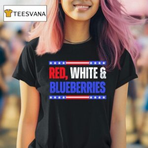 Red White And Blueberries Charlie Kirk T Shirt