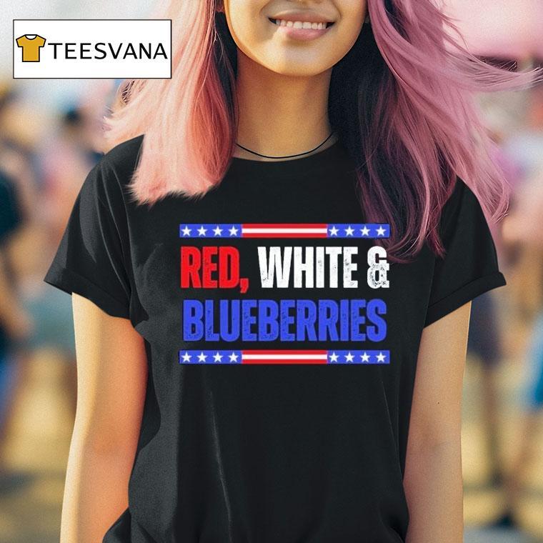 Red White And Blueberries Charlie Kirk T Shirt