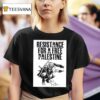Resistance For A Free Palestine T Shirt