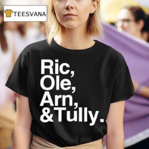 Ric Ole Arn Tully The Four Horsemen Graphic T Shirt