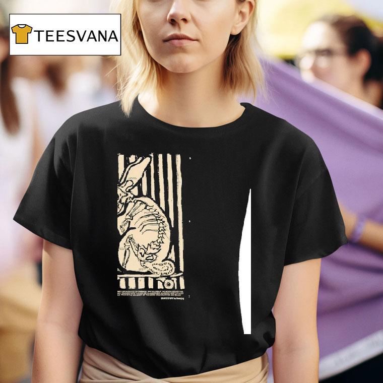 Skate Story Rabbit Skeleton T Shirt