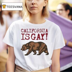 Sloe Jack California Is Gay Bear T Shirt