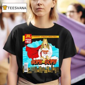 Sophie Hart Minnesota Golden Gophers Soph The Goph Superman T Shirt