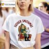 Steve Smith Santa Suit Father Smithmas Christmas Cricke T Shirt
