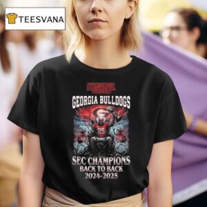 Stranger Things X Georgia Bulldogs Is Sec Championship Back To Back Winner Congratulations T Shirt