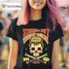 Strung Out Riverboat Gamblers Southern Comfort Tour Skull T Shirt