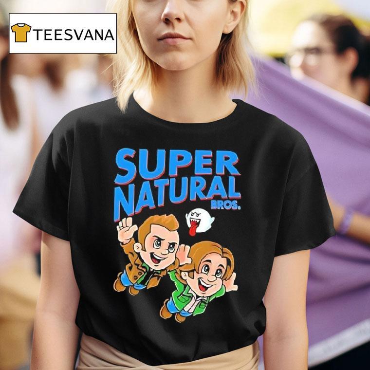 Super Natural Bros Graphic T Shirt