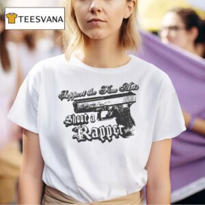 Support The Fine Arts Shoot A Rapper T Shirt